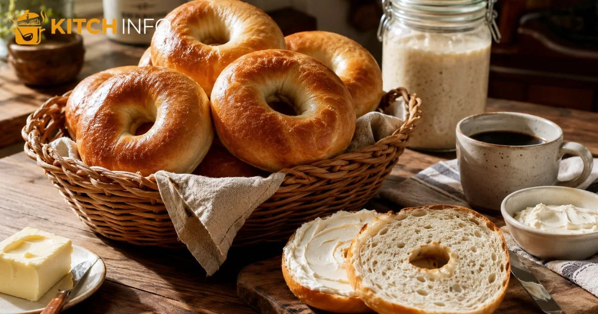 Same Day Sourdough Bagels