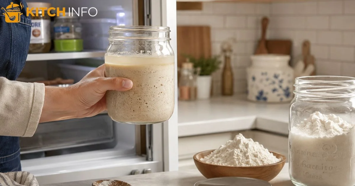 how to revive sourdough starter from fridge