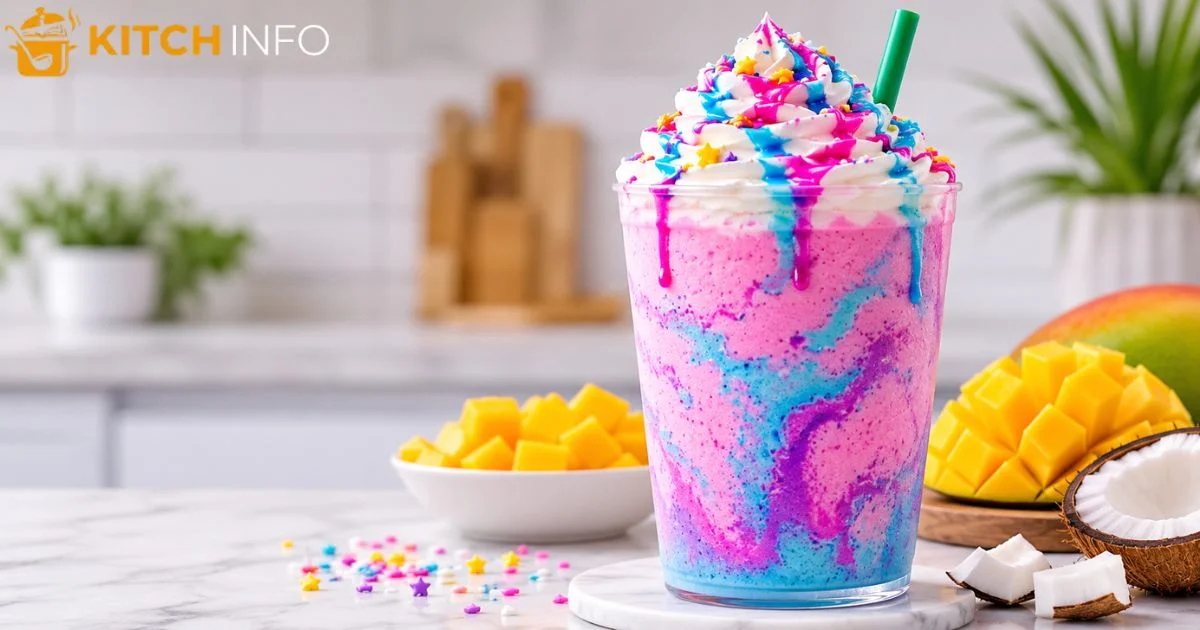 Unicorn Frappuccino Recipe